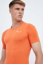 Funkčné tričko Salewa Zebru Fresh oranžová farba