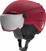 Atomic Savor Visor Stereo Dark Red S (51-55 cm) Kask narciarski