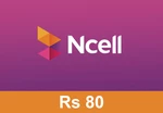 NCell Rs80 Mobile Top-up NP
