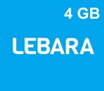 Lebara 4GB Data Mobile Top-up ES