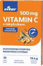 Revital Vitamín C 500 mg s rakytníkom 30 kapsúl