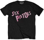 Sex Pistols Tričko Multi-Logo Unisex Čierna M