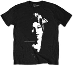 Amy Winehouse Koszulka Scarf Portrait Unisex Black XL