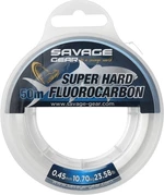 Savage Gear Super Hard Fluorocarbon Číra 0,68 mm 22,40 kg 50 m Vasec