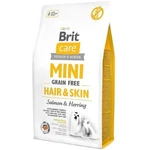 Brit Care Mini GF Hair & Skin Salmon & Herring 7 kg | Granule pro psy Brit Care Mini GF Hair & Skin Salmon & Herring 7 kg | Granule pro psy