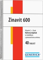 GENERICA Zinavit 600 s pomarančovou arómou 40 tablet