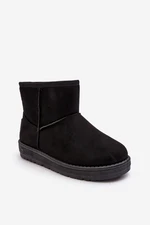 BIG STAR SHOES Dámské zimní boty s vyplněním z kožešiny černé Big Star BIG STAR SHOES Dámské zimní boty s vyplněním z kožešiny černé Big Star