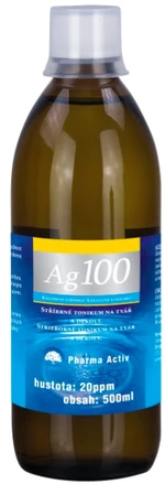 PHARMA ACTIV Koloidné striebro Ag100 hustota 20 ppm 500 ml