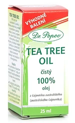 DR.POPOV Tea Tree Oil Čistý 100% olej z čajovníka austrálskeho 25 ml