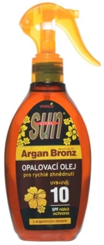VIVACO Opaľovací olej s arganovým olejom SPF10 200 ml