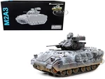 United States M2A3 Bradley IFV (Infantry Fighting Vehicle) Camouflage (Snowy Version) "NEO Dragon Armor" Series 1/72 Plastic Model by Dragon Models