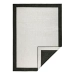 Czarno-kremowy dywan dwustronny NORTHRUGS Panama, 120x170 cm