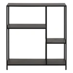 Czarny metalowy regał 80x86 cm Newcastle – Actona