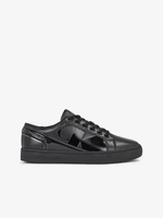 Černé pánské kožené tenisky Calvin Klein Classic Cupsole Low Mix