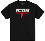 ICON - Motorcycle Gear 1000 Spark Black S Tee Shirt