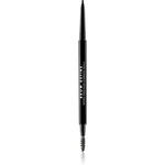 MUA Makeup Academy Brow Define precizní tužka na obočí s kartáčkem odstín Black 0,3 g
