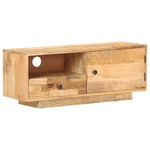 TV Cabinet 35.4"x11.8"x13.8" Solid Mango Wood