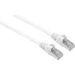 Intellinet 741354 RJ45 sieťové káble, prepojovacie káble CAT 6a (surový kábel CAT 7) S/FTP 0.50 m biela bez halogénov 1