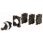 Eaton M22-WRK-3K10-BVP prepínač plastový predný prstenec otočný prepínač čierna   1 ks