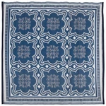 Venkovní koberec modrobílá Dekorhome,Venkovní koberec modrobílá Dekorhome