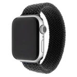 Remienok FIXED Nylon Strap na Apple Watch 42/44/45 mm, velikost XS (FIXENST-434-XS-BK) čierny Natahovací řemínek FIXED Nylon Strap vyrobený z pletenéh