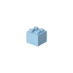 Svetlomodrý úložný box LEGO® Mini Box