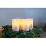 Súprava 4 svetelných LED dekoracií Sirius Sara Gold, výška 13 cm