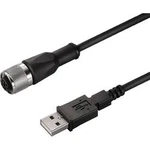 Připojovací kabel pro senzory - aktory Weidmüller SAIL-M12BG-B-USB-1.5U 1962800150 zástrčka, rovná, 1.50 m, 1 ks