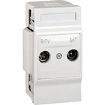Parapetní lišta zásuvka R-TV/SAT (š x v x h) 100 x 50 x 53 mm Schneider Electric INS66762 1 ks bílá