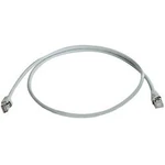 Síťový kabel RJ45 Telegärtner L00004A0054, CAT 6A, S/FTP, 7.50 m, šedá