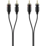 Cinch audio kabel Belkin F3Y098bt2M, 2.00 m, černá