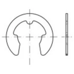 Pojistné podložky TOOLCRAFT 138520, N/A, vnitřní Ø: 8.3 mm, pružinová ocel, 250 ks