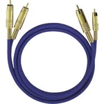 Cinch audio kabel Oehlbach 2035, 2.00 m, modrá