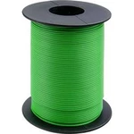 Spojovací drát 1 x 0.20 mm², vnější Ø 0.50 mm, zelená, 100 m