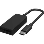 Adaptér USB 3.0 Microsoft [1x USB-C™ zástrčka - 1x zásuvka DisplayPort] černá