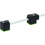 Dvojitý ventilový konektor s připojovacím vedením Murr Elektronik 7000-58021-2271000 šedá, 1 ks
