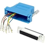 D-SUB adaptér D-SUB zásuvka 9pólová - RJ45 zásuvka 8p8c encitech DA9-SMJ8-K-B-RC 1 ks