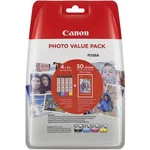 Canon Inkoustová kazeta CLI-571XL C/M/Y/BK Photo Value Pack originál kombinované balení černá, žlutá, azurová, purppurová 0332C005
