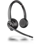 Telefonní headset s Bluetooth bez kabelu, stereo Plantronics W8220 USB binaural ANC na uši černá
