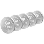 Knoflíkový článek CR 2450 lithiová GP Batteries GPCR2450-7C5 3 V 5 ks