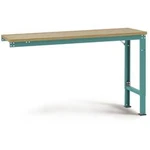 Manuflex AU8095.5021 Pracovní Přístavný stůl univerzální speciální s multiplex deska, Šxhxv = 1750 x 1000 x 722-1022 mm