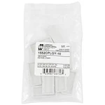Koncová deska Hammond Electronics 1552CPLGY-10, plast ABS , šedá, 51 mm, 10 ks