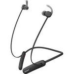 Bluetooth® sportovní špuntová sluchátka Sony WI-SP510 WISP510B.CE7, černá