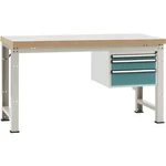 Kompletní dílenském základní PROFI s plastové desky, Šxhxv = 2000 x 700 x 840 mm Manuflex WP5617.5021 WP5617.5021