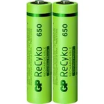 Akumulátor AAA Ni-MH GP Batteries ReCyko+ DECT Phone HR03, 650 mAh, 1.2 V, 2 ks