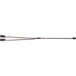 Servo Y kabel [2x Futaba zástrčka - 1x JR zásuvka] 30.00 cm 0.14 mm² Reely