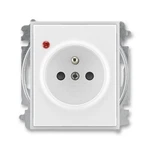 ABB Element,Time zásuvka bílá/ledová bílá 5599E-A02357 01 s přepěťovou ochranou
