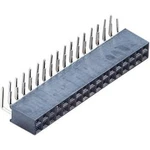 Zásuvková lišta BKL Electronic 10120824, řádky 2, kontakty na řádek 17, 1 ks