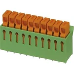 Základní kryt Phoenix Contact IDC 0,3/ 2-3,81 1706170, 0.34 mm², Pólů 2, zelená, 50 ks