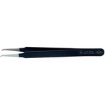 Jemná pinzeta Knipex 92 08 78 ESD, plochý, zahnutý 45°, 120 mm